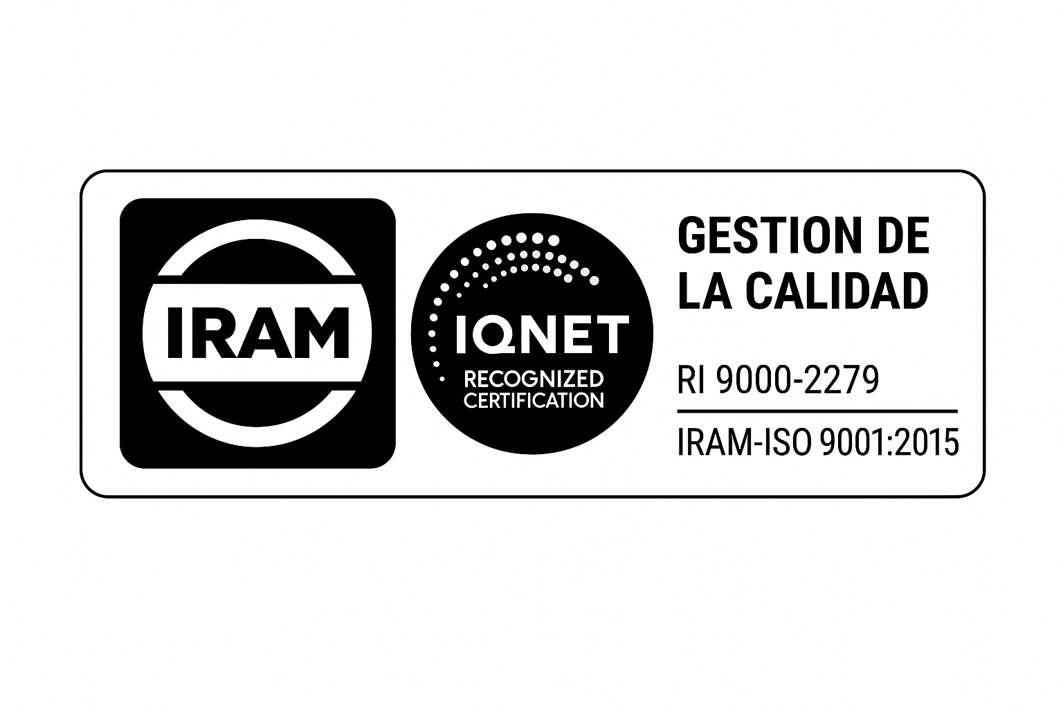 Certificación ISO 9001